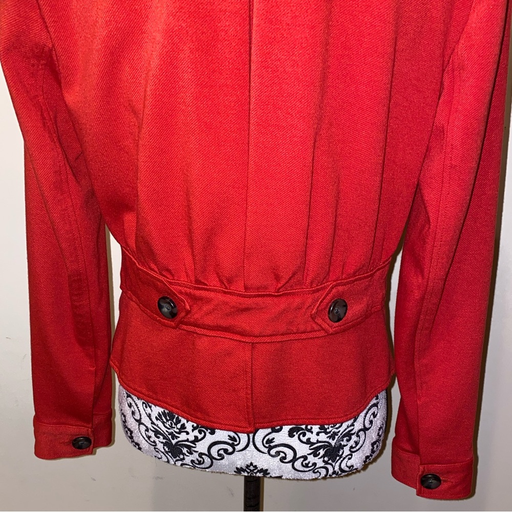 CAbi Little Red Blazer Jacket Size 6 Style #3374 - Picture 12 of 16